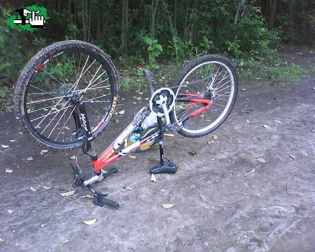La Crota patas pa' arriba.
