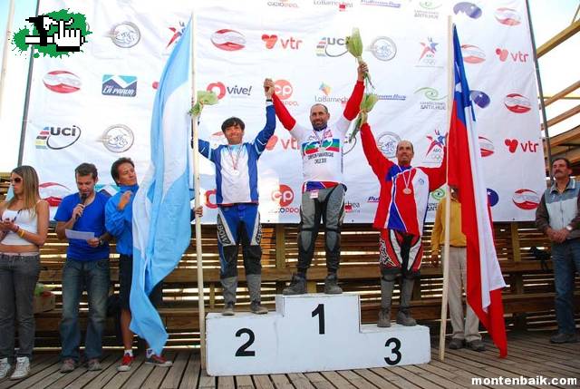 Podio DH panamericano2