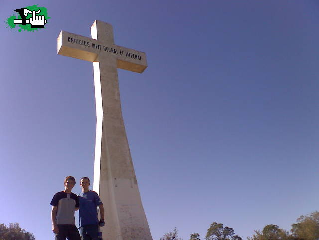 En la cruz