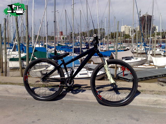 my new bike street