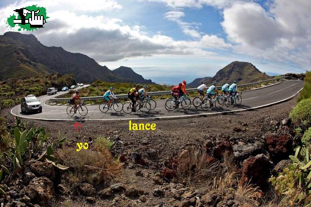enternando en tenerife con el astana