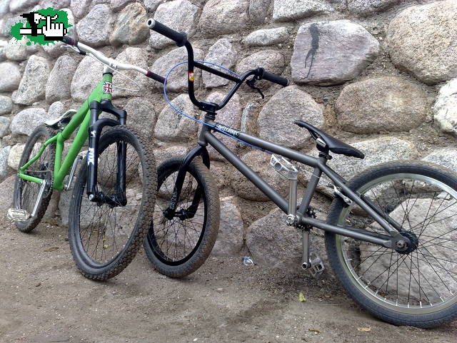 MTB VS BMX... JE