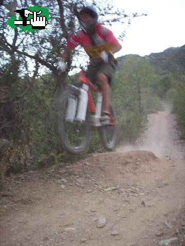 entrenando en los morteros