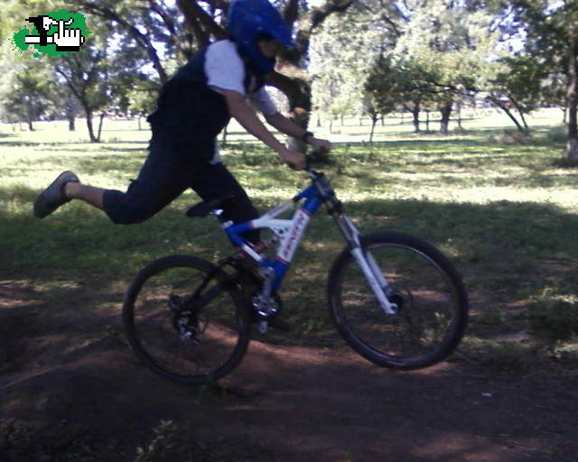 sacando el pie 