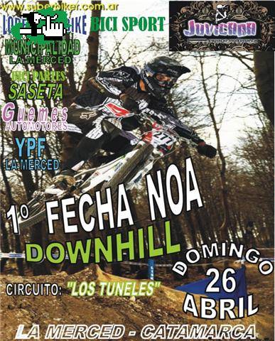 DOWNHILL DEL NOA EN CATAMARCA