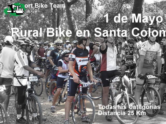 1 de Mayo Rural Bike en Santa Coloma (Partido de Baradero)