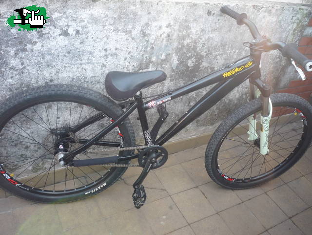 my new bike street