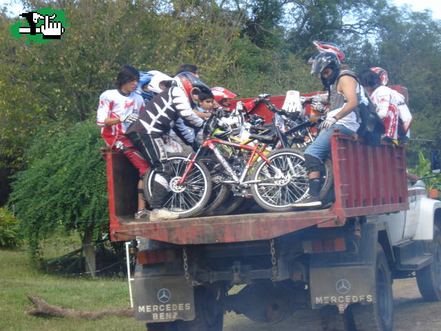 Rumbo a la  largada_ La Merced