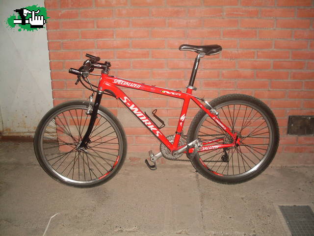La specialized m5 de gonzalo....!