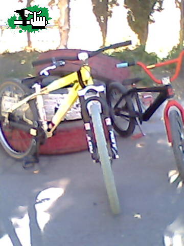 Mi bike y la de ivan
