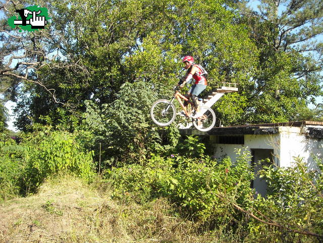 En el salto de la pileta!