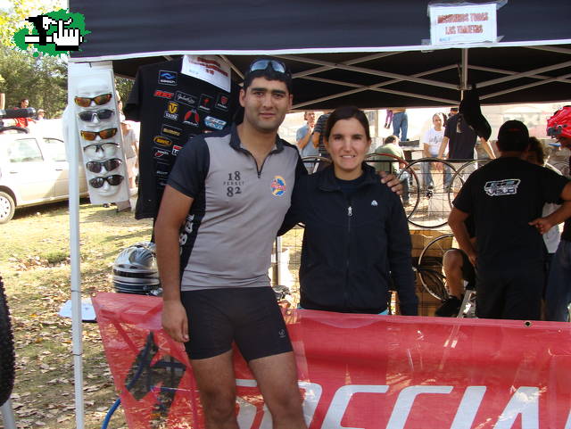 Con Gaby Diaz en el Pinto