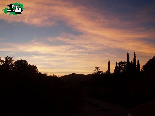amanecer en La Cumbre,el dia despues