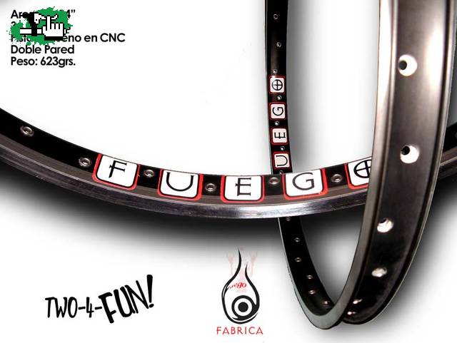 QUE TAL SON LAS FUEGO 24" TWO-4-FUN???
