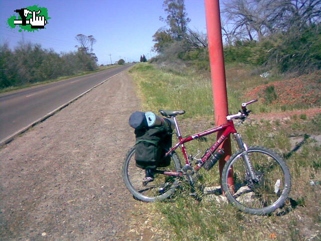 ESTA ES MI BICI, CON MEDIA CARGA, SALIDA CORTA, UNA MAZA LA KLETA, ESPERO LES GUSTE