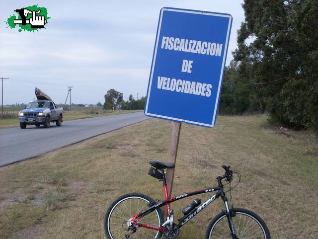 mantenga su velocidad......
