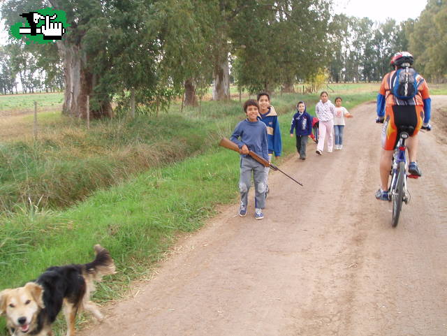 un dia de caza y bikers