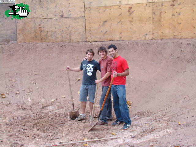 terminando el wall ride, quedo tremendo!!!