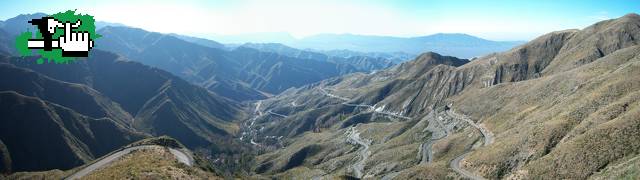 Llegando al mirador 