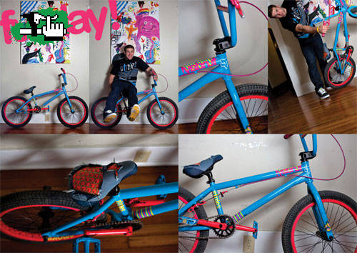 un idolo y su bike!