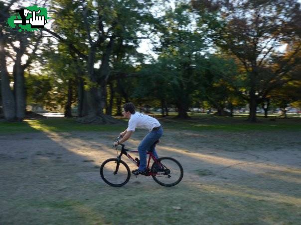Hueveando en el parque 
