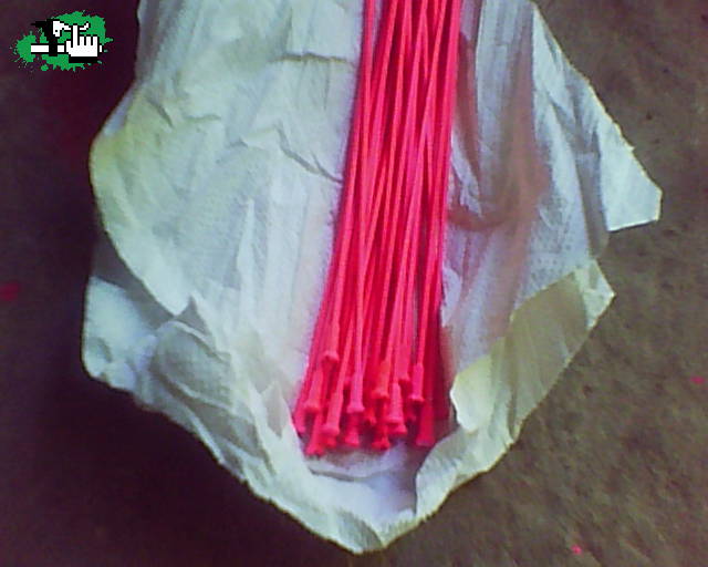 mis rayos recien pintados