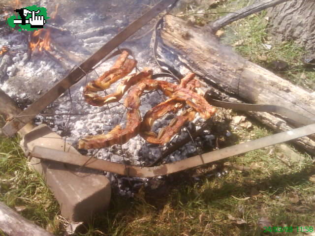 Y finalmente el asado!