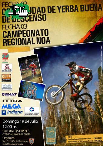 2&deg; del provincial y 3&deg; reional NOA de descenso
