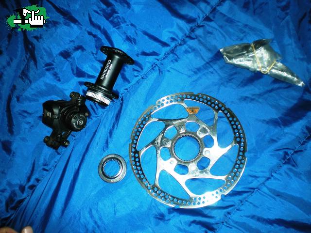  Freno a Disco Delantero Shimano + Masa Completo
