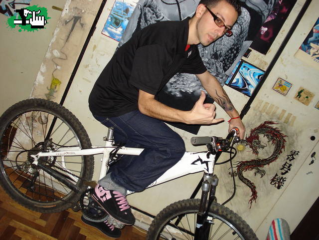Sali bien en bike prestada! jaja