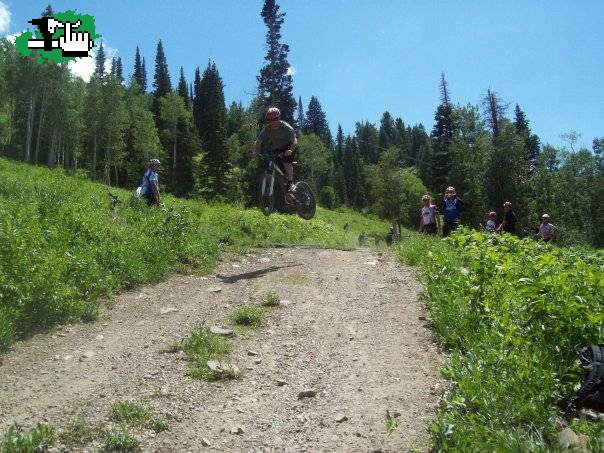 Tato, probando la Enduro 2010