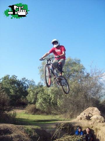 un poquito de DH y dirt en chile 