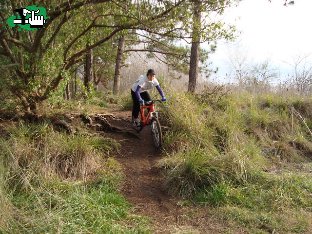 euge en la pista