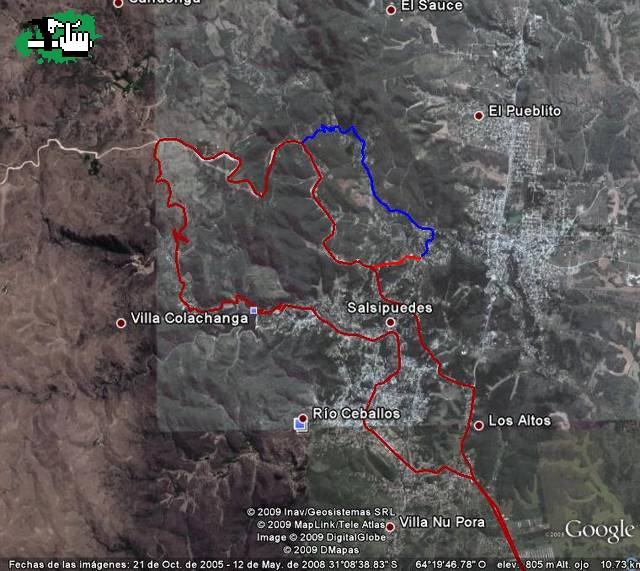 MTB a zona de Río Ceballos