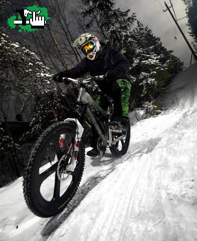Un poco de freeride en la nieve