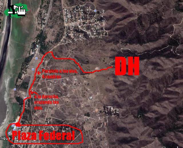 Mapa Circuito San Roque