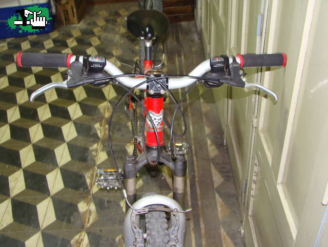 la bike de frente