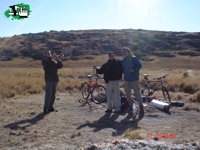 Amigos en "La Quebrada"