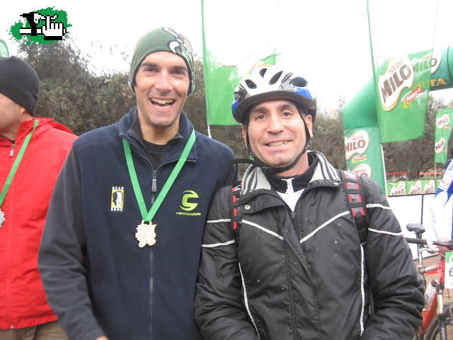 con un campeon..