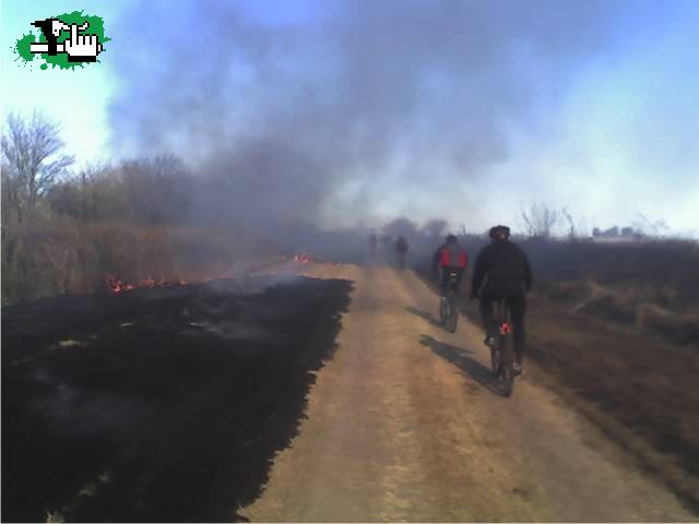 Nos topamos con un incendio