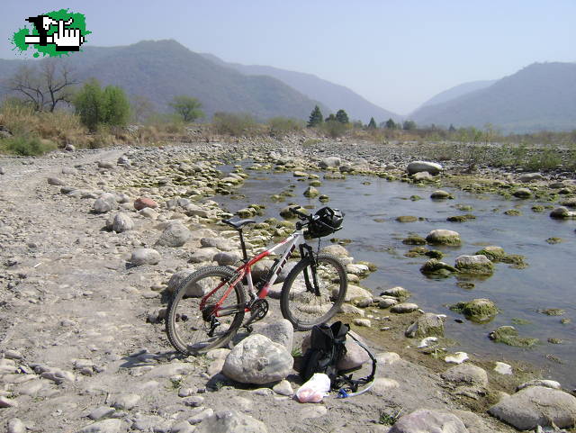 Llegando a la Quebrada de Lules