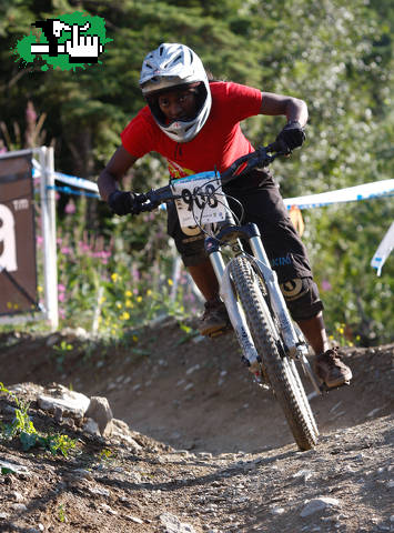 Anita Naidu en Crankworx 2009