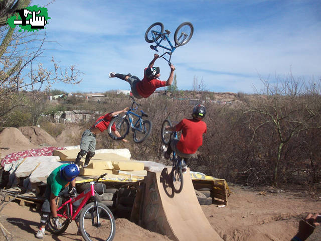 Omar Morales Backflip Bañado Bike Park