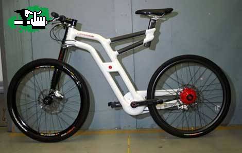 Cannondale Jackknife folding bicycle.