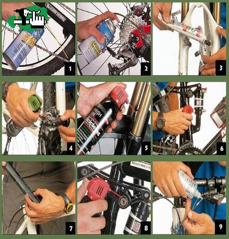 LUBRICA TU BICI PASO A PASO
