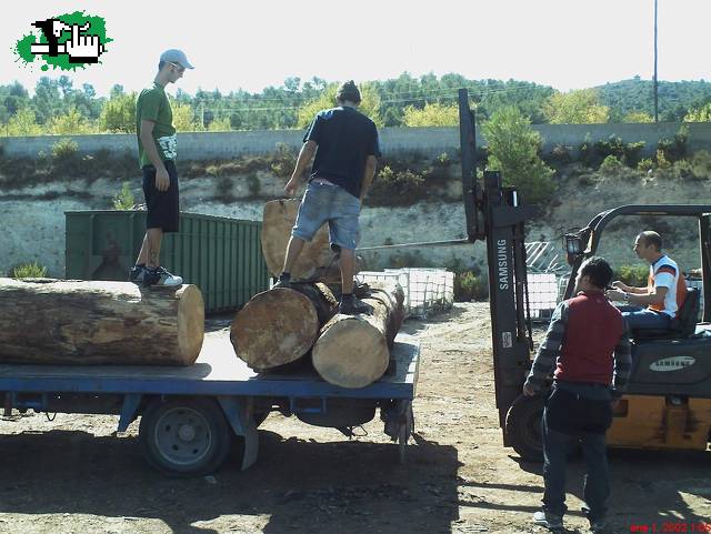 preparando la zona ...biar 09