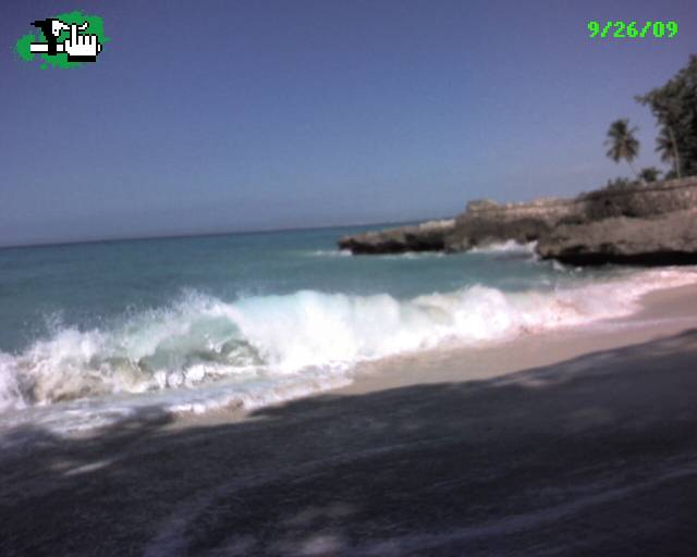 la caleta enojada