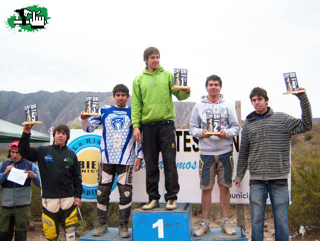 Podio de Juvenil prov. La Rioja