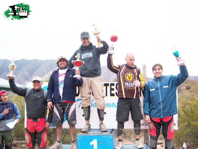 Podio de master A prov. La Rioja NOA