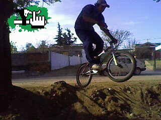 foto re vieja de bmx 